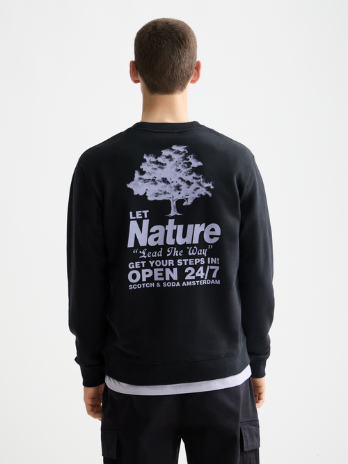 Front + Back Artwork Sweatshirt
