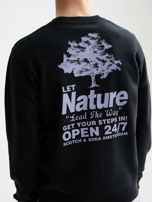 Front + Back Artwork Sweatshirt