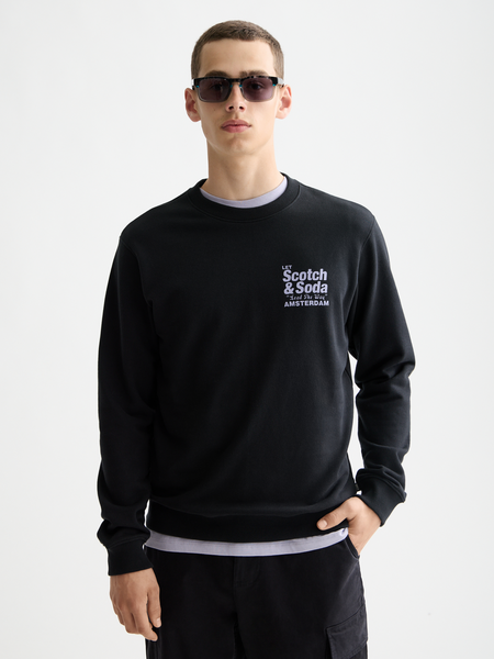 Artwork Sweatshirt – Scotch & Soda Amsterdam