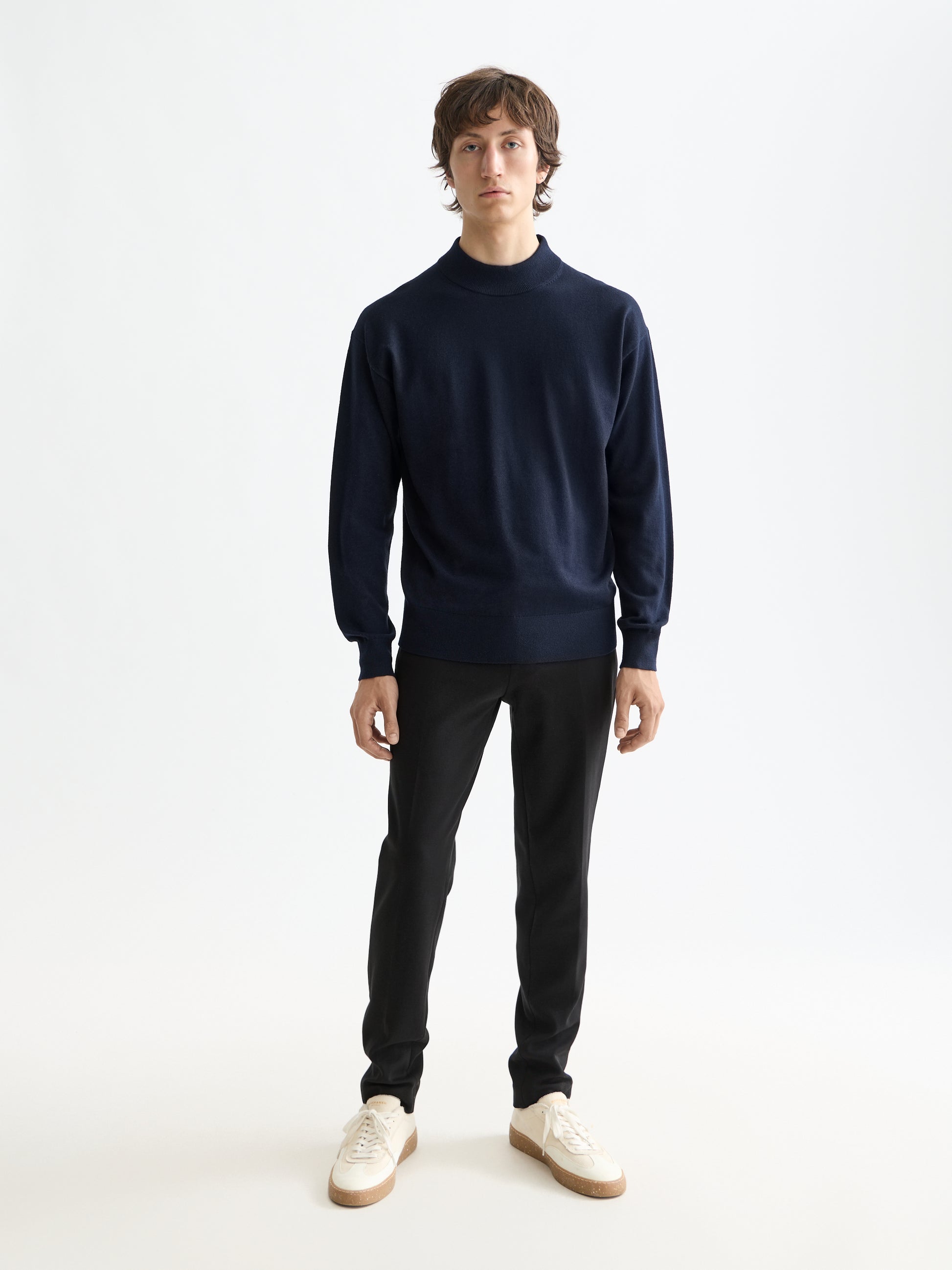 Mott - tailored knitted yarn dyed chino