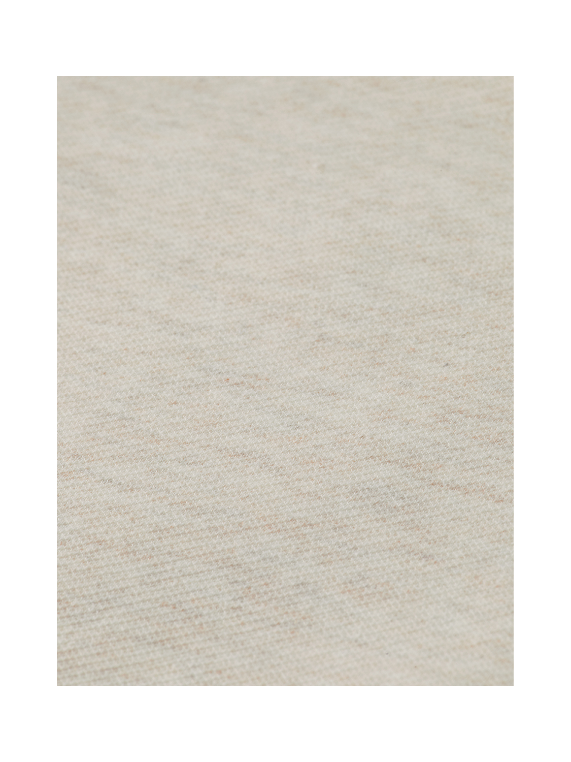 Mott tailored knitted yarn dyed chino - OFF WHITE MELANGE