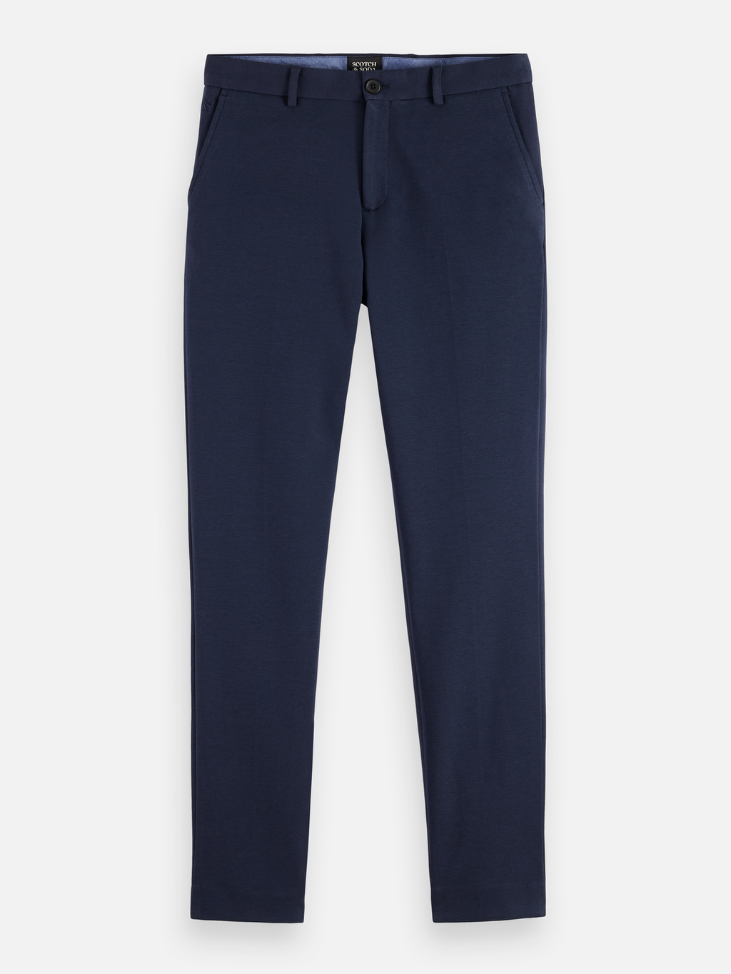 Mott tailored knitted yarn dyed chino - NIGHT