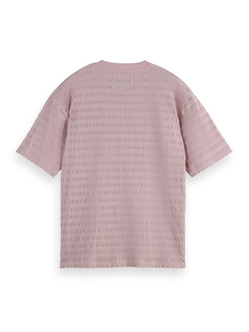 horizonal textured t-shirt
