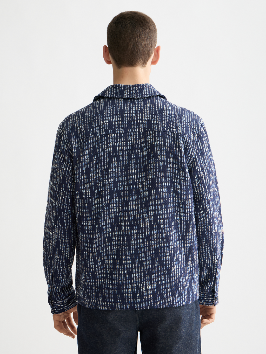 Jacquard overshirt