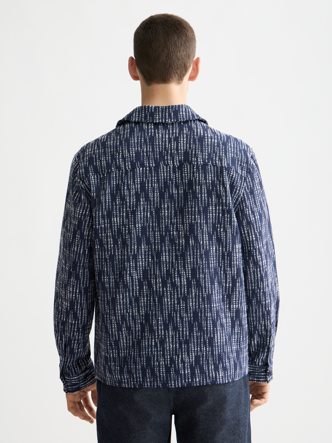 Jacquard overshirt