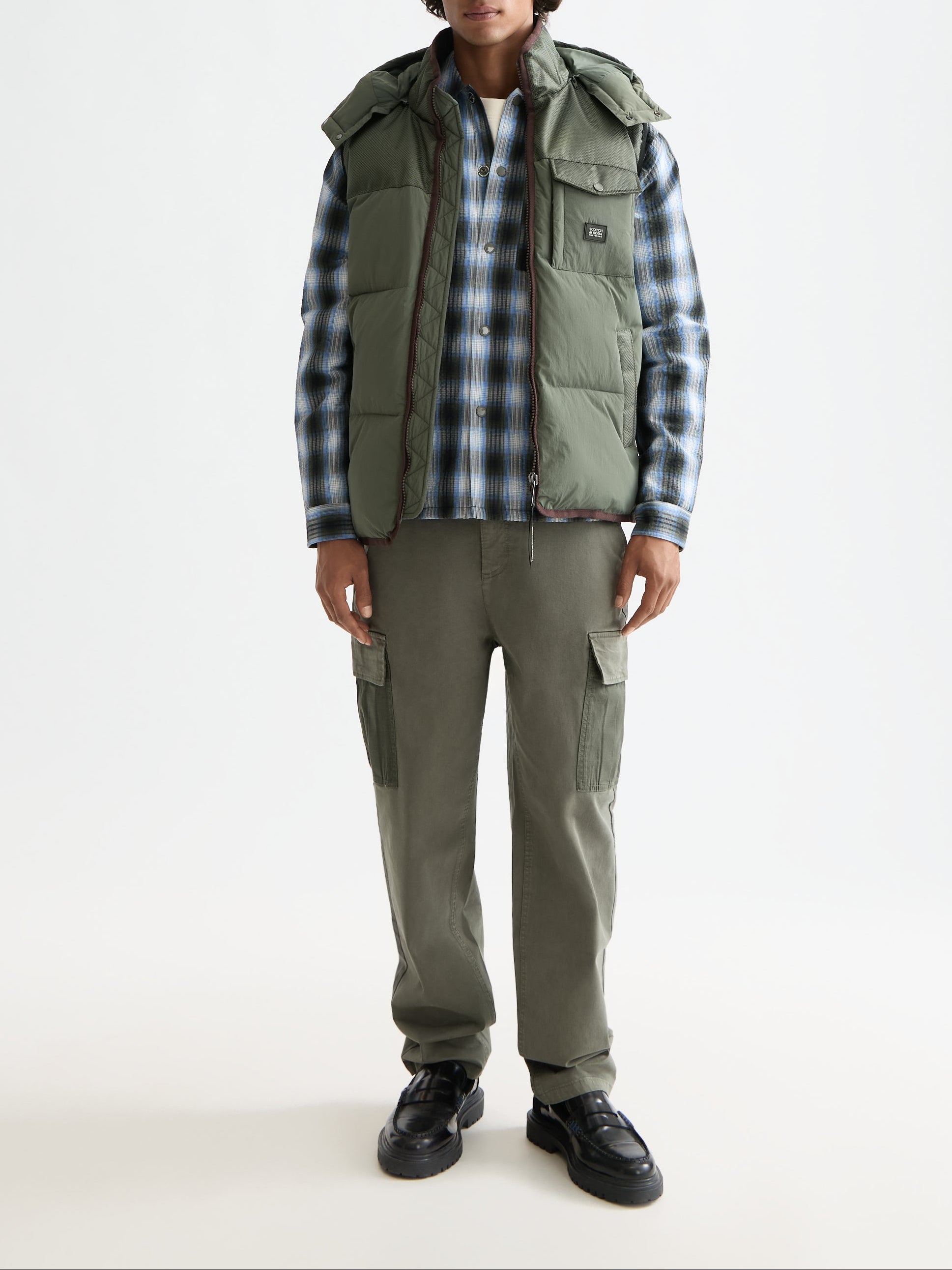 Hooded puffer vest – Scotch & Soda Amsterdam