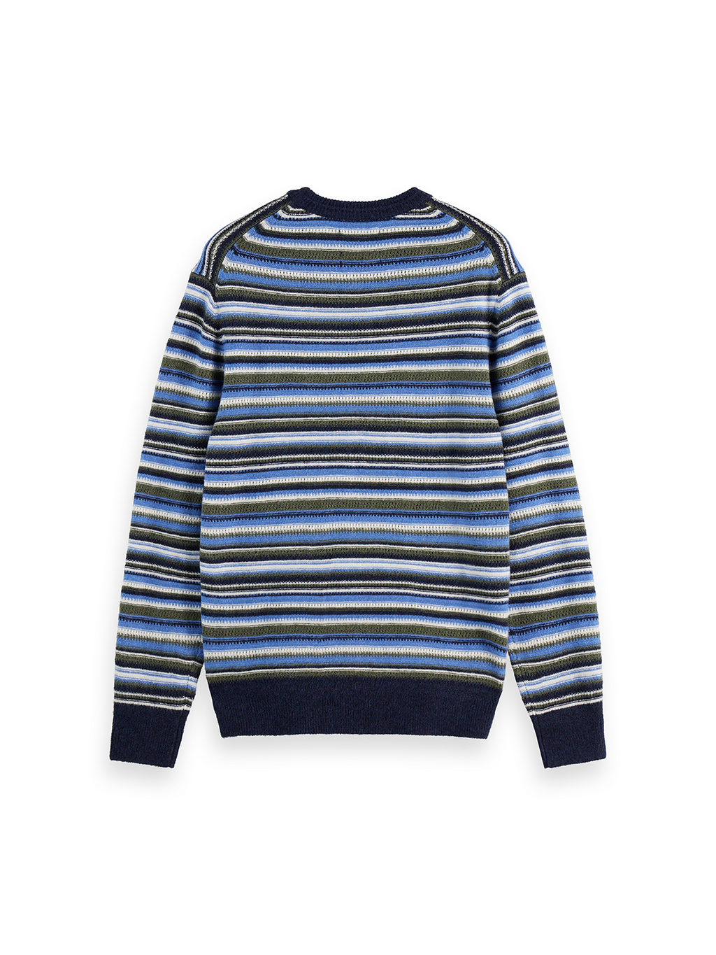 striped pullover knit