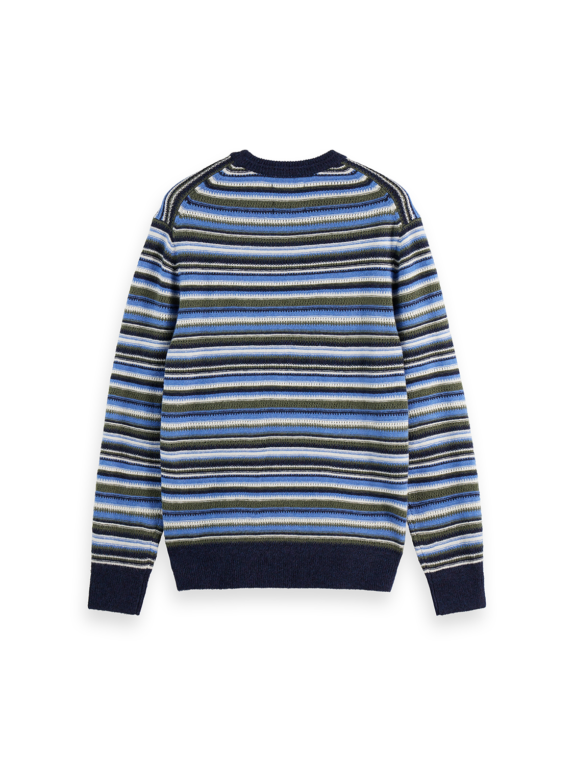 striped pullover knit