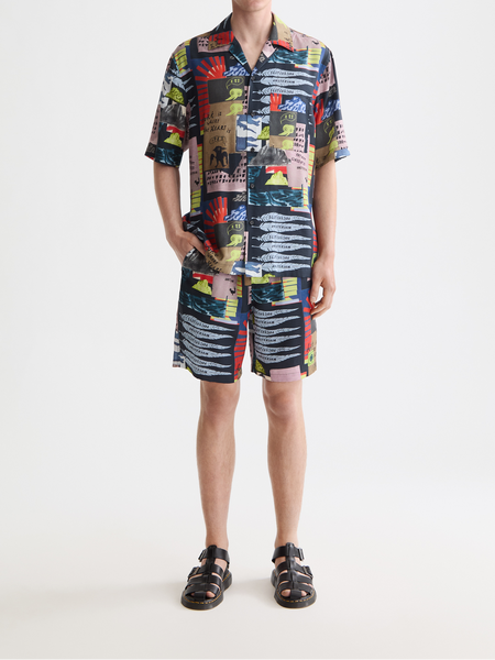 Fave printed bermuda shorts – Scotch & Soda Amsterdam