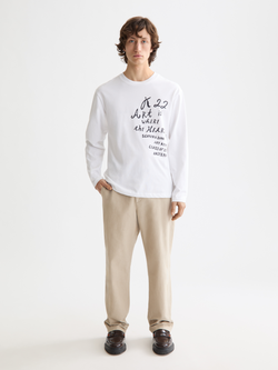 long sleeve artwork t-shirt