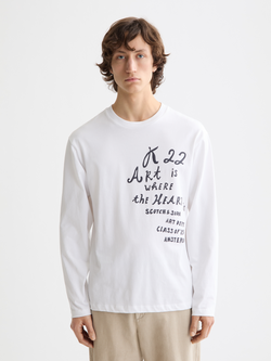long sleeve artwork t-shirt