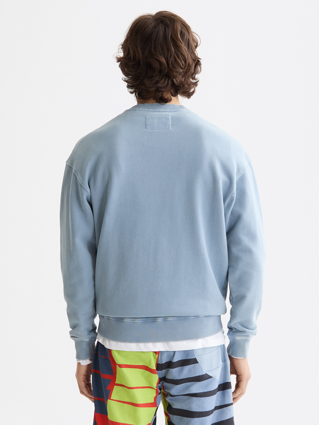 washed artwork sweatshirt