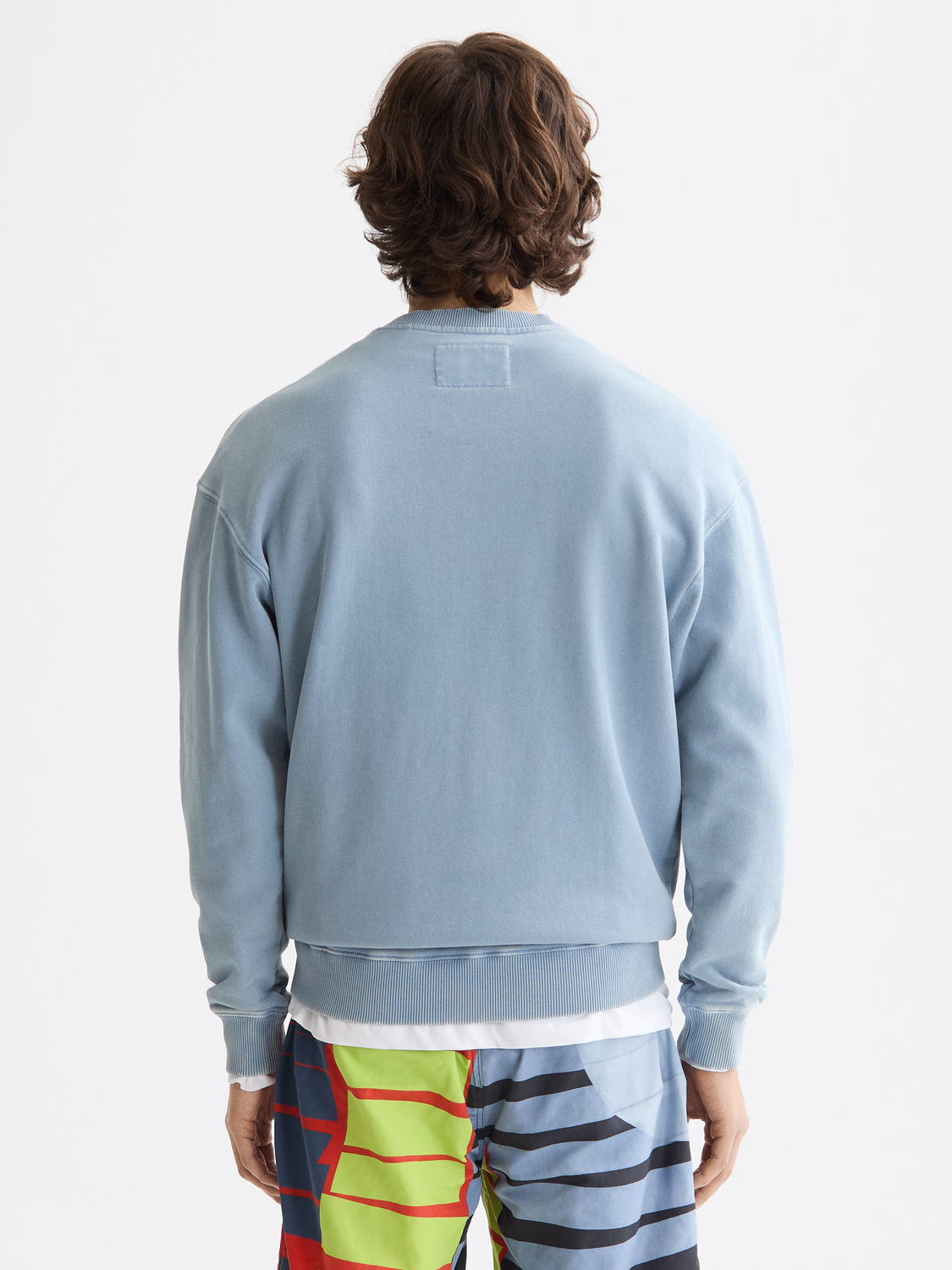 washed artwork sweatshirt