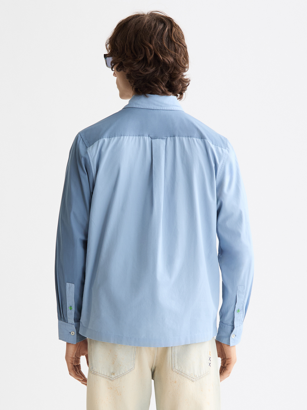 letters poplin shirt