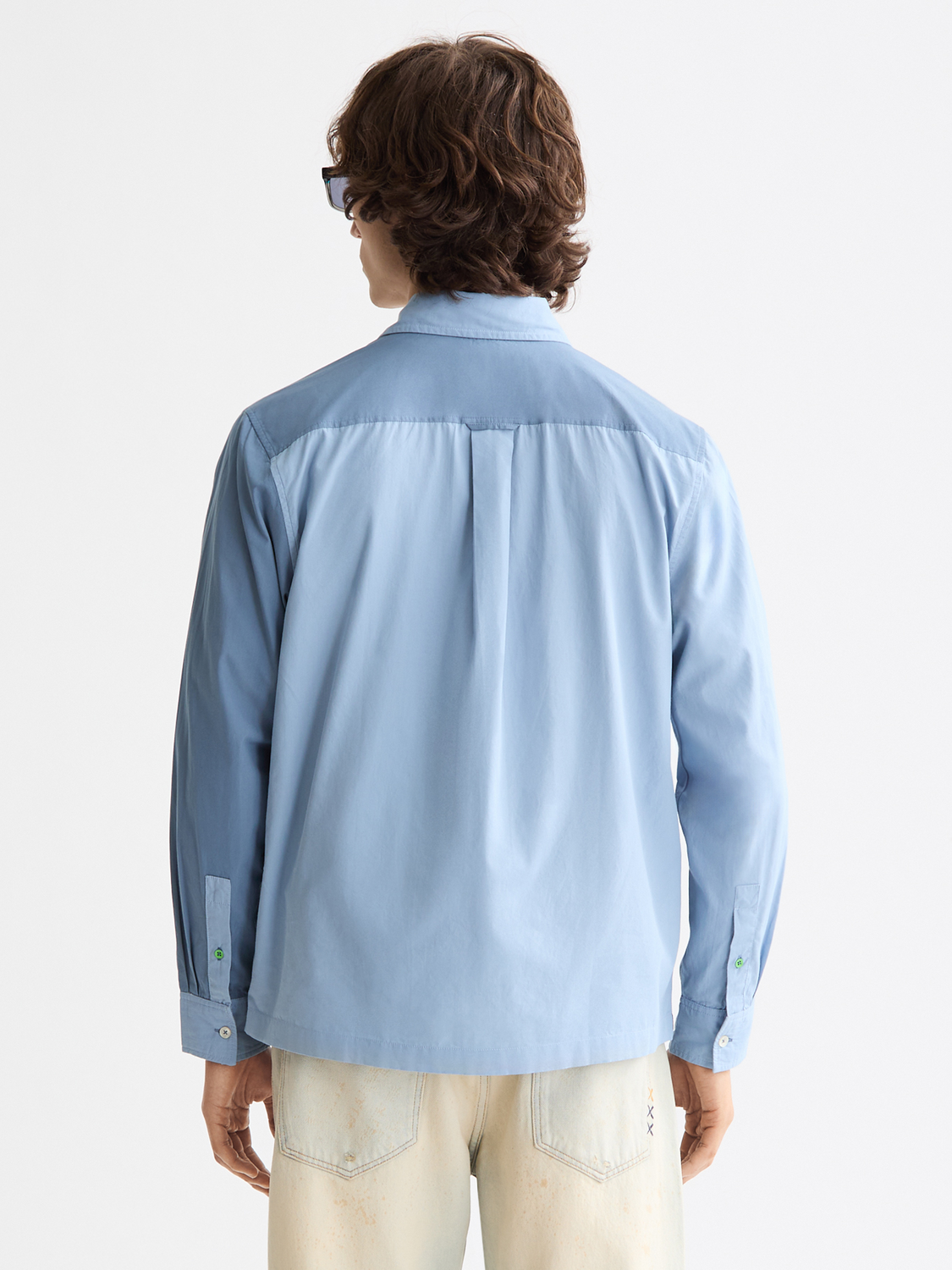 letters poplin shirt