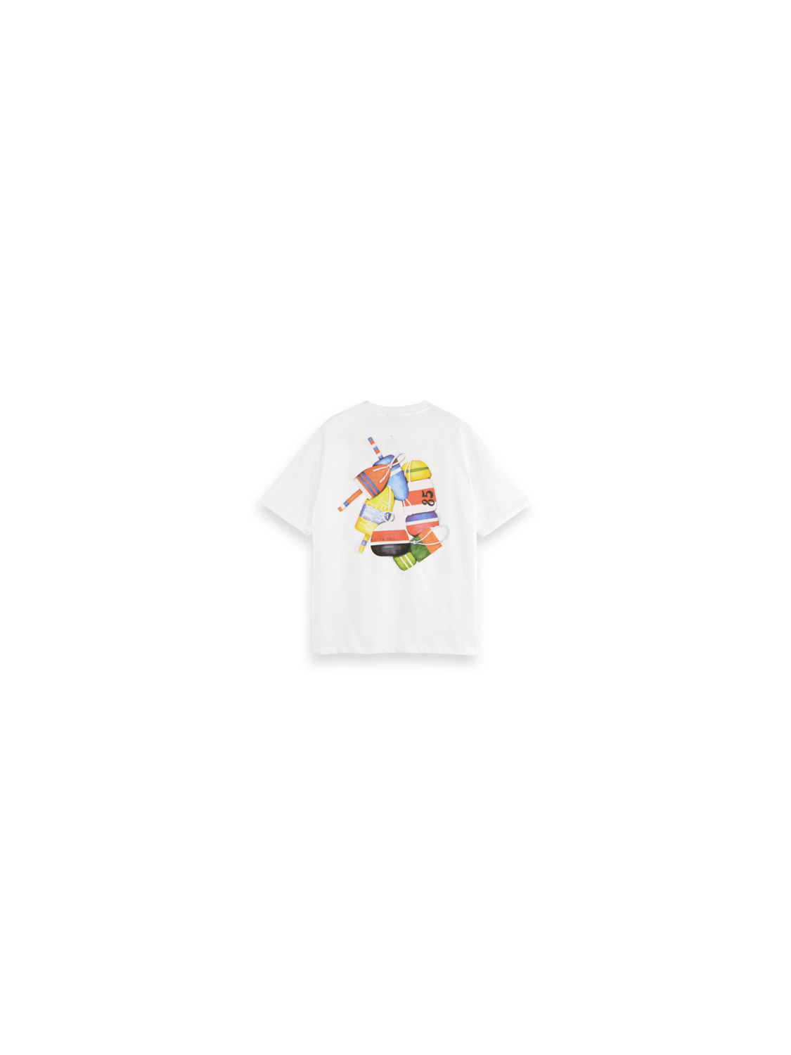 printed artwork T-shirt