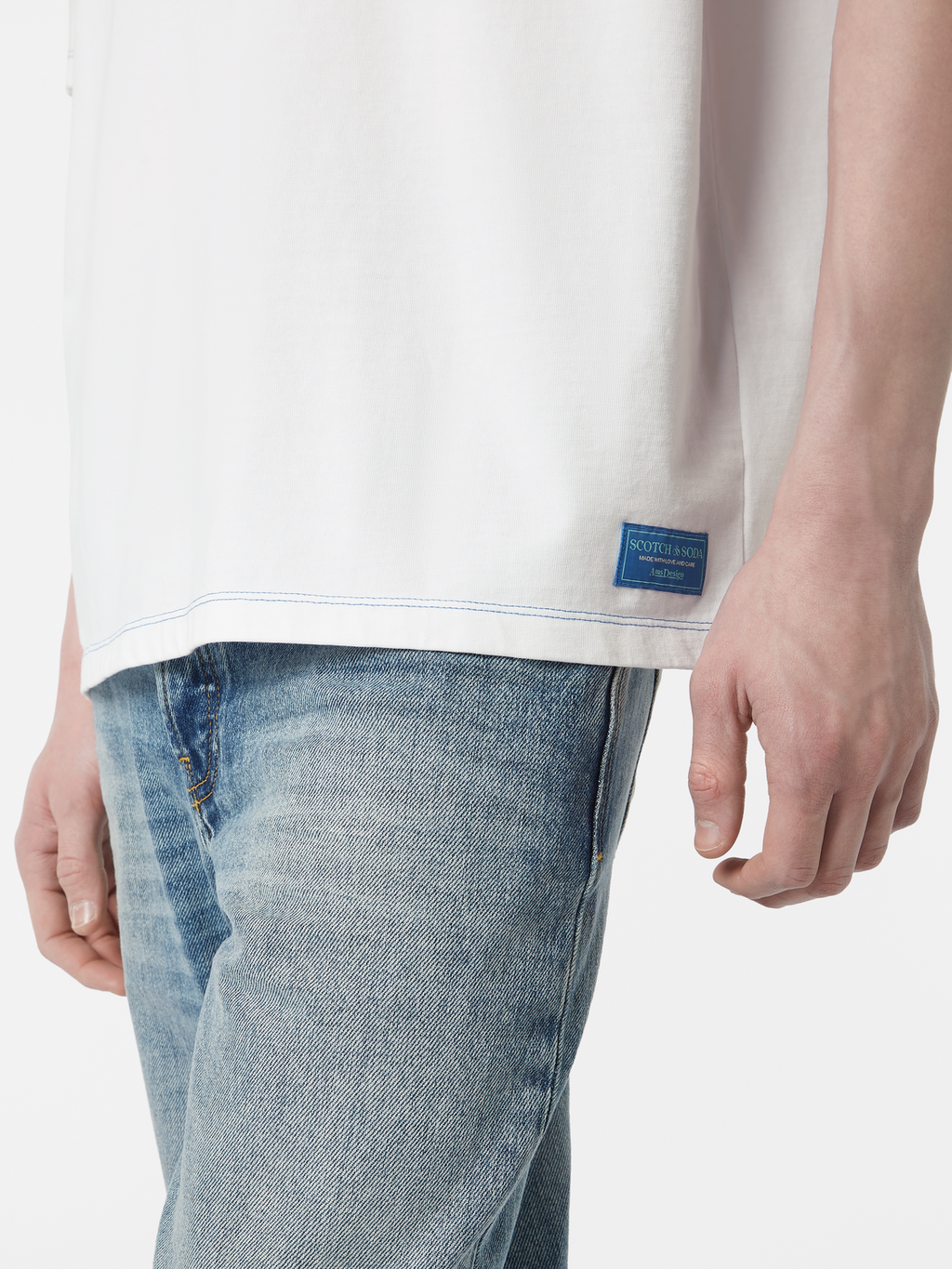 printed artwork T-shirt