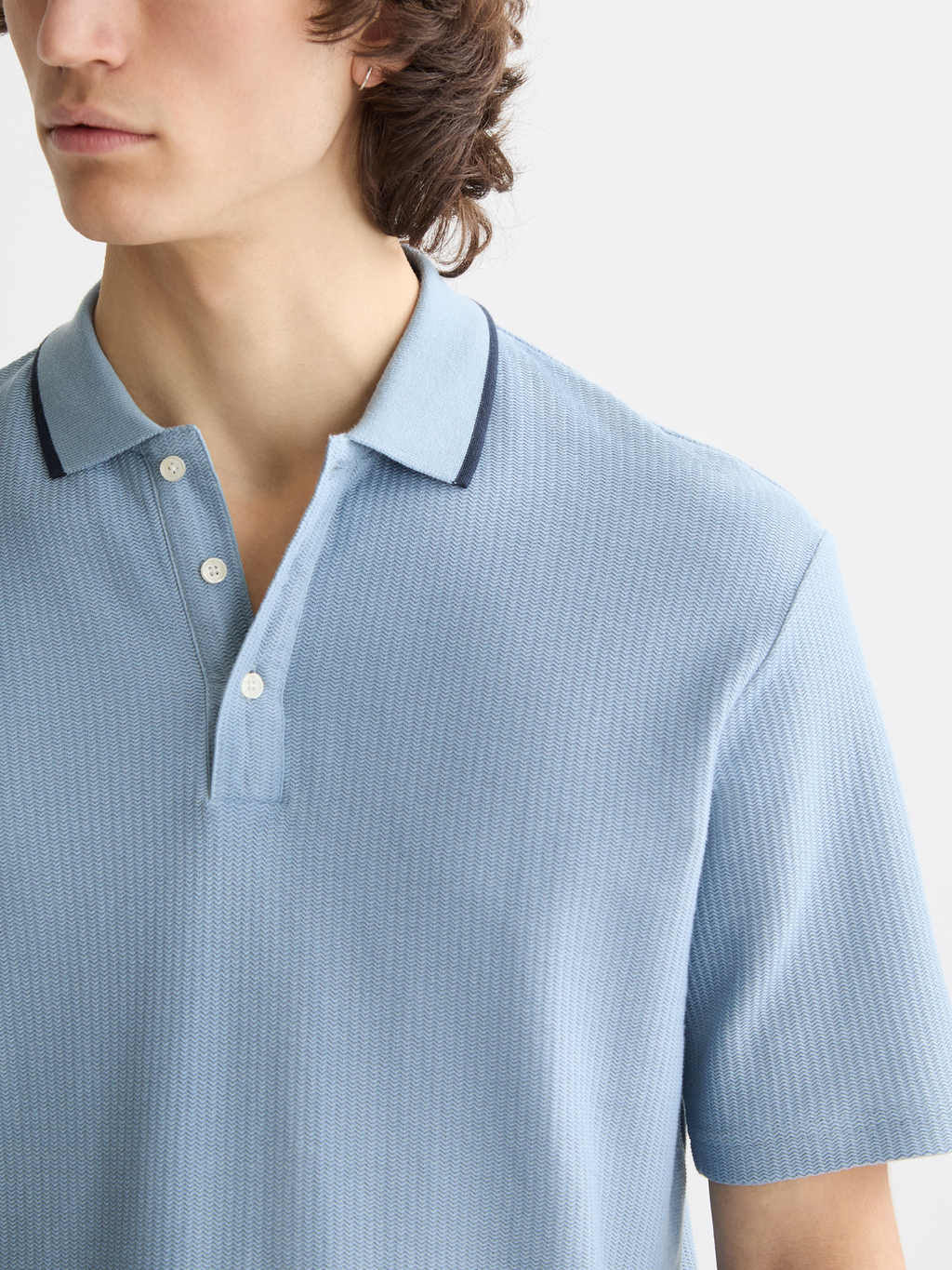 Relaxed structured polo