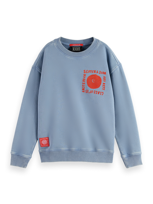 Loose-fit artwork sweatshirt