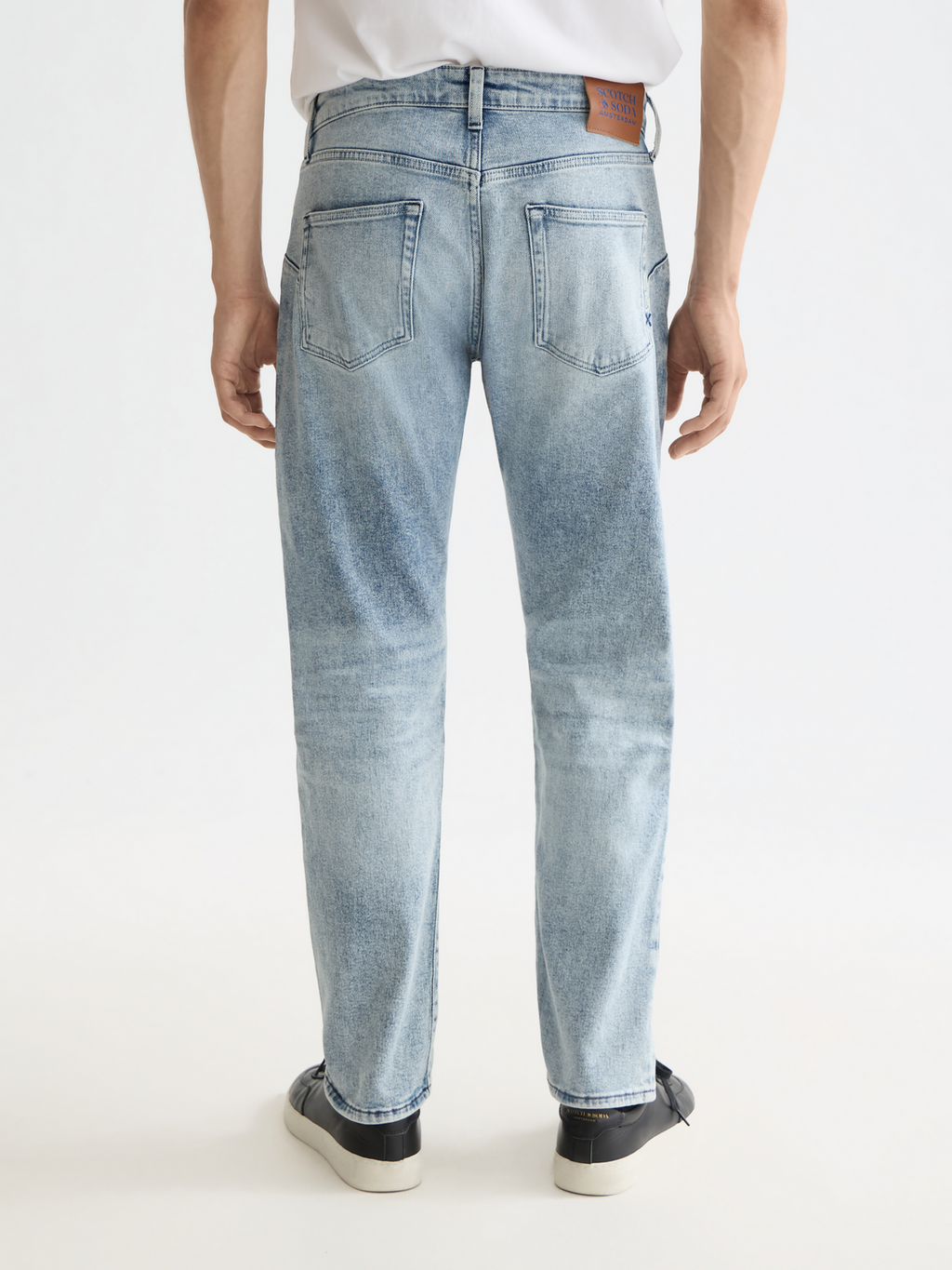 Core die Zee Straight Jeans Blaue Geschichte