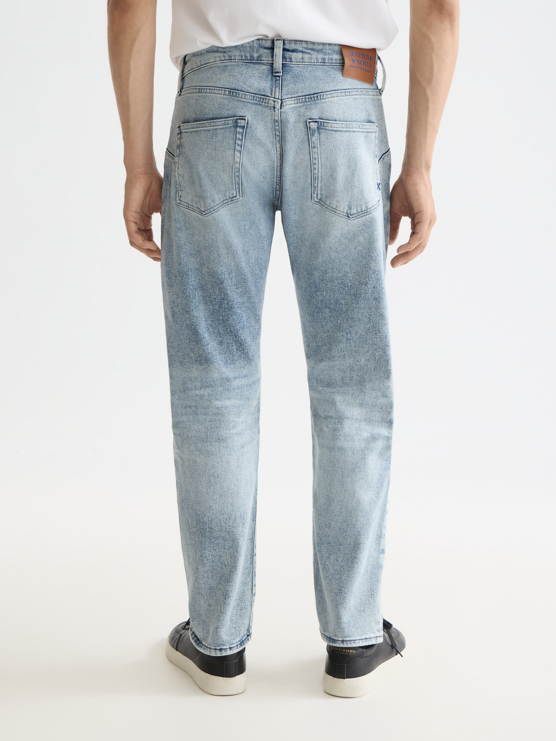 Core die Zee Straight Jeans Blaue Geschichte