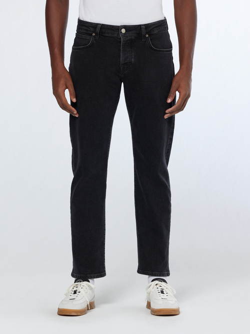 Essential The Zee straight jeans — City Black