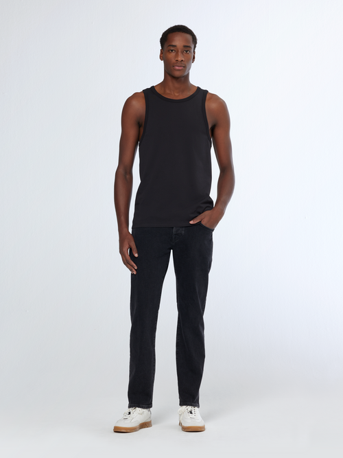 Essential The Zee straight jeans — City Black