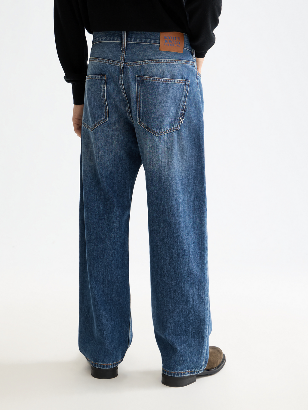 Core die Pitch Loose Jeans bringen die blaue