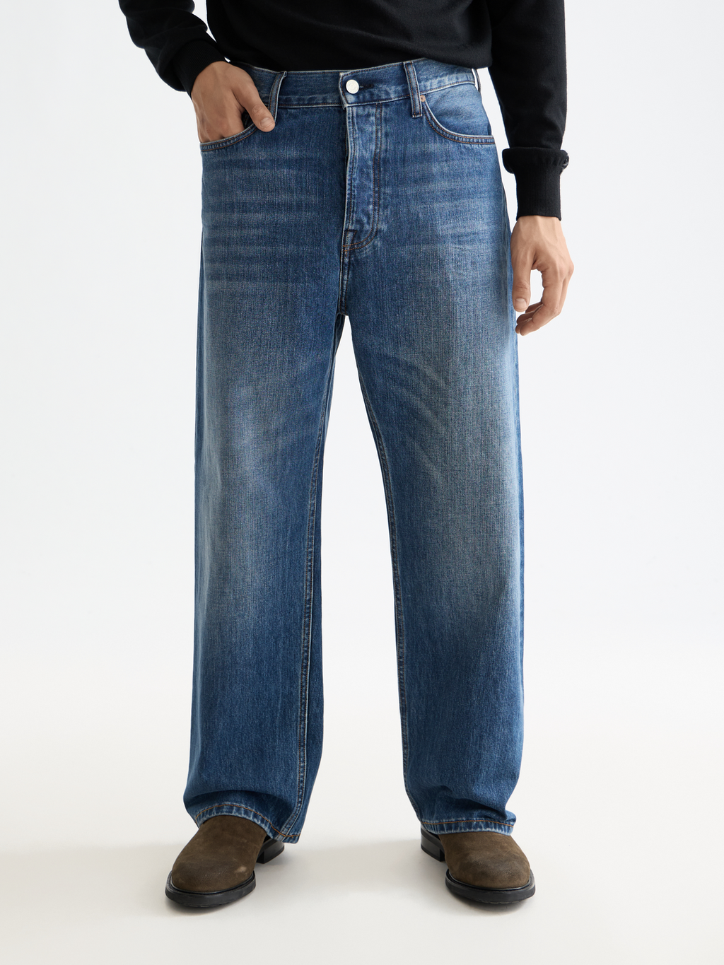 Core die Pitch Loose Jeans bringen die blaue