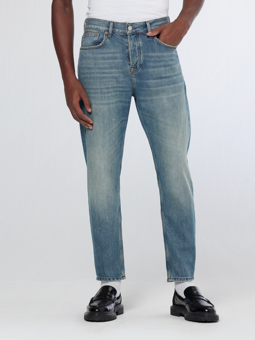 Essential Dean Loose Tapered Jean — Blue Nights