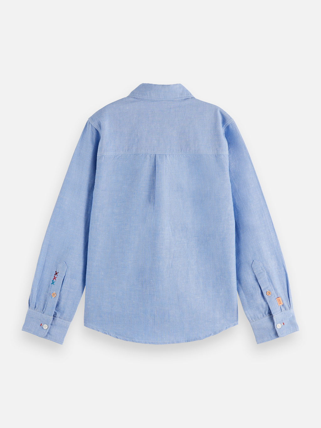 Boys Striped linen shirt