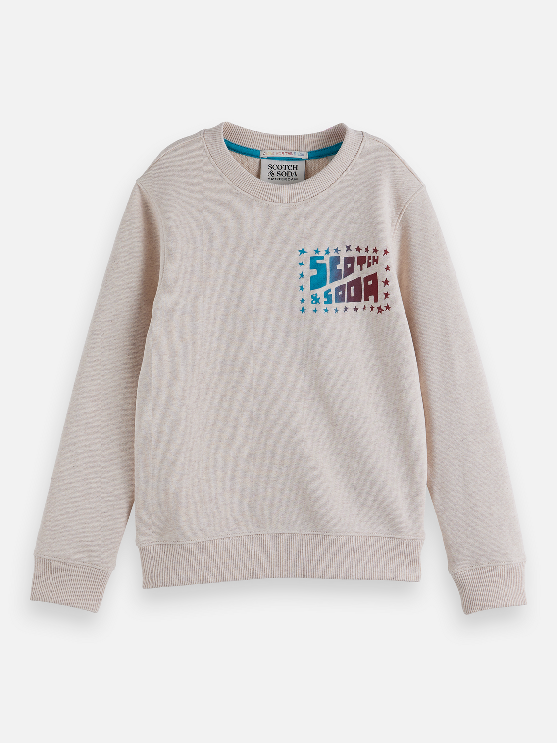 Front artwork regular fit sweatshirt