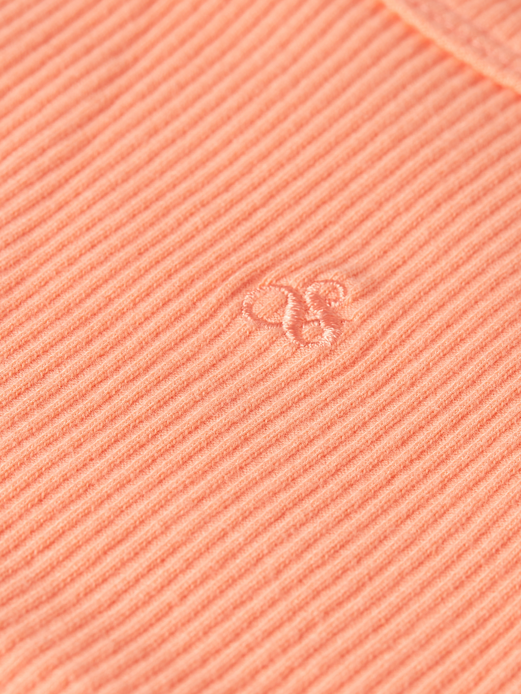 Seasonal core ribbed slimfit tank top