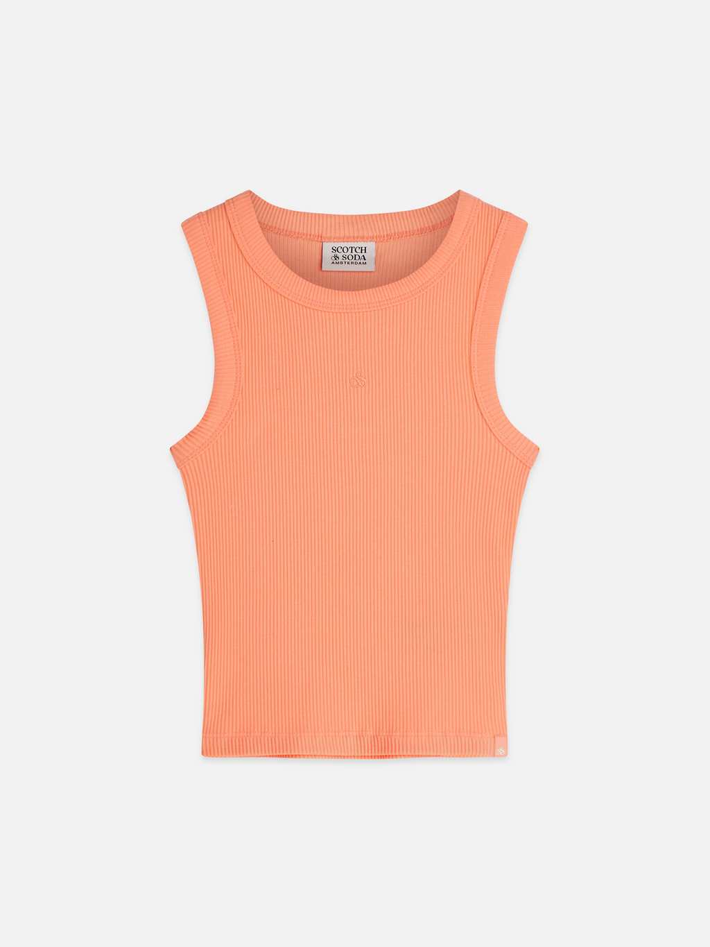 Seasonal core ribbed slimfit tank top