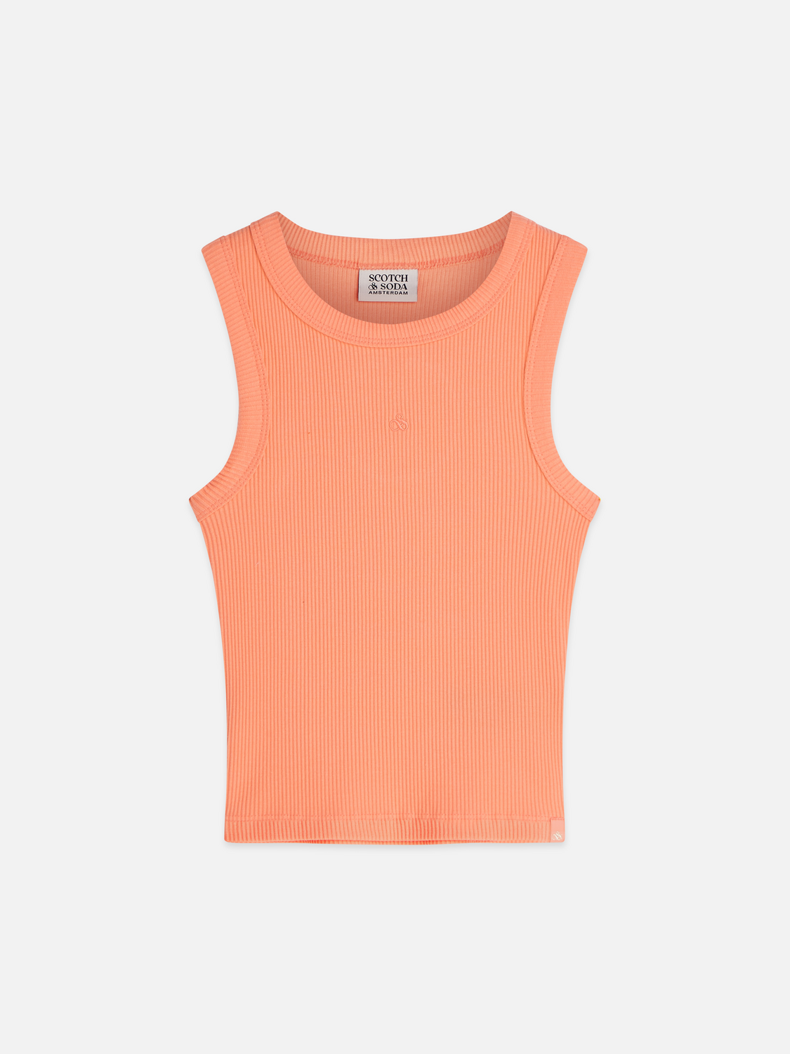 Seasonal core ribbed slimfit tank top