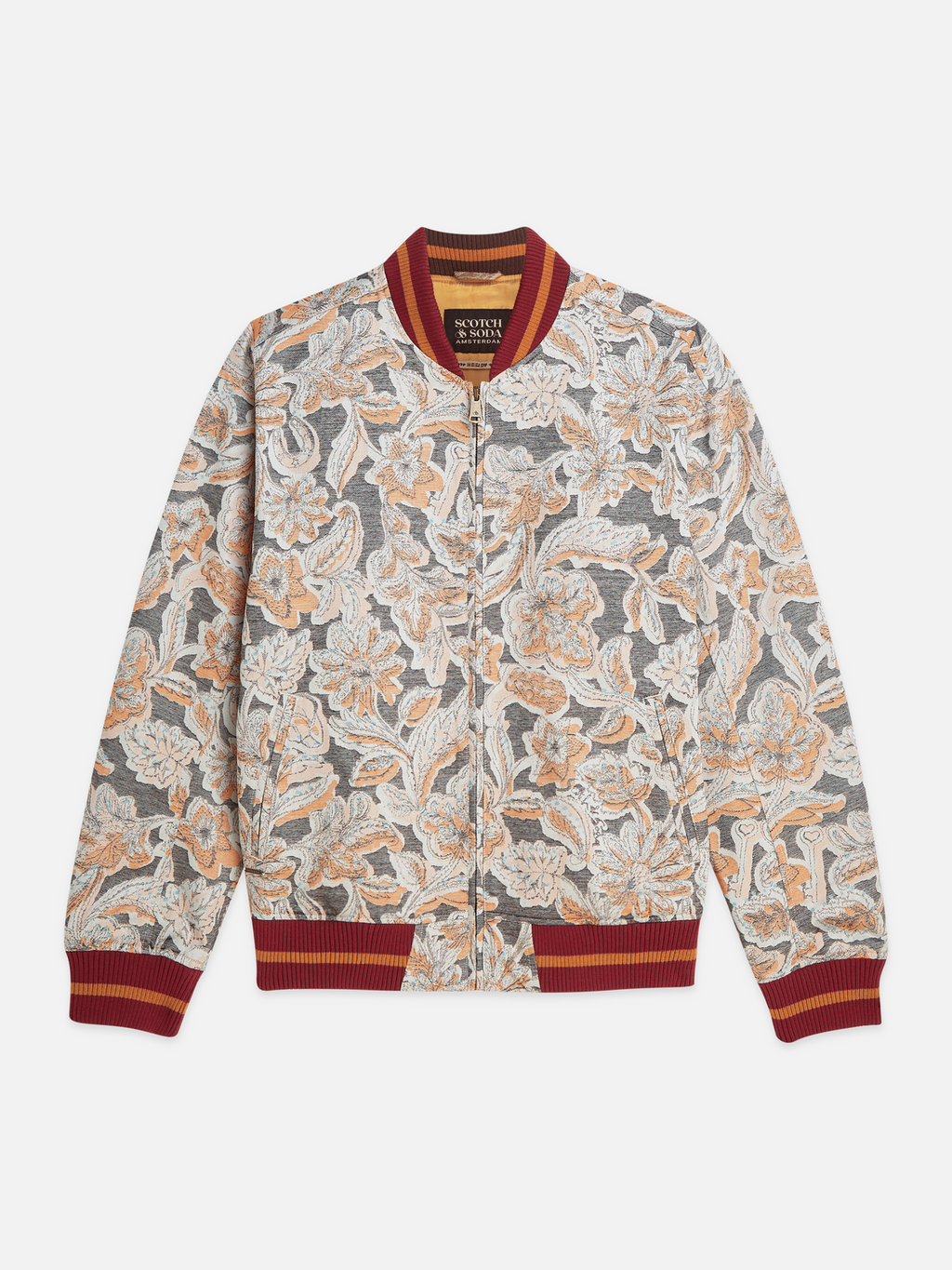 Jacquard souvenir jacket
