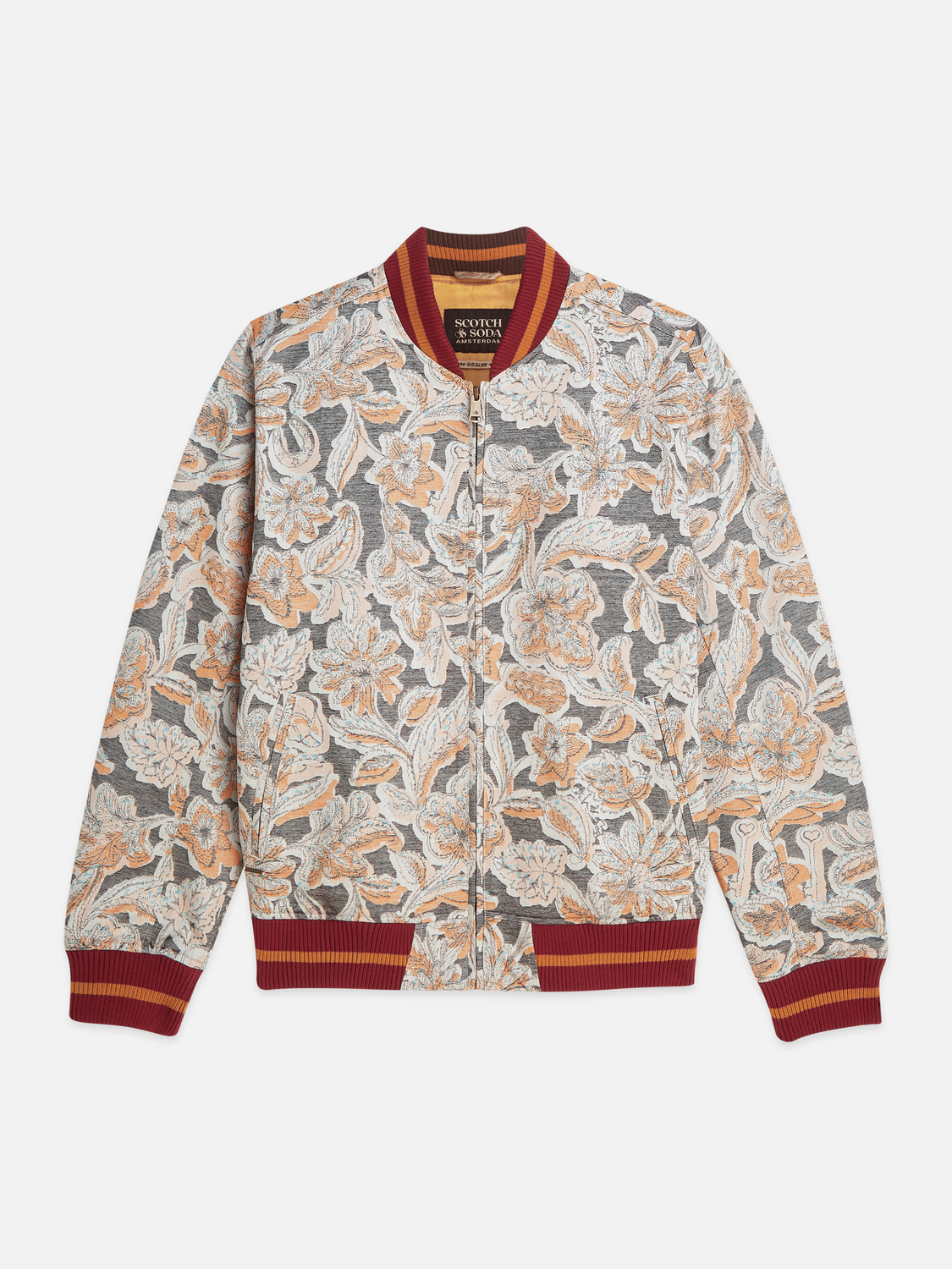 Jacquard souvenir jacket