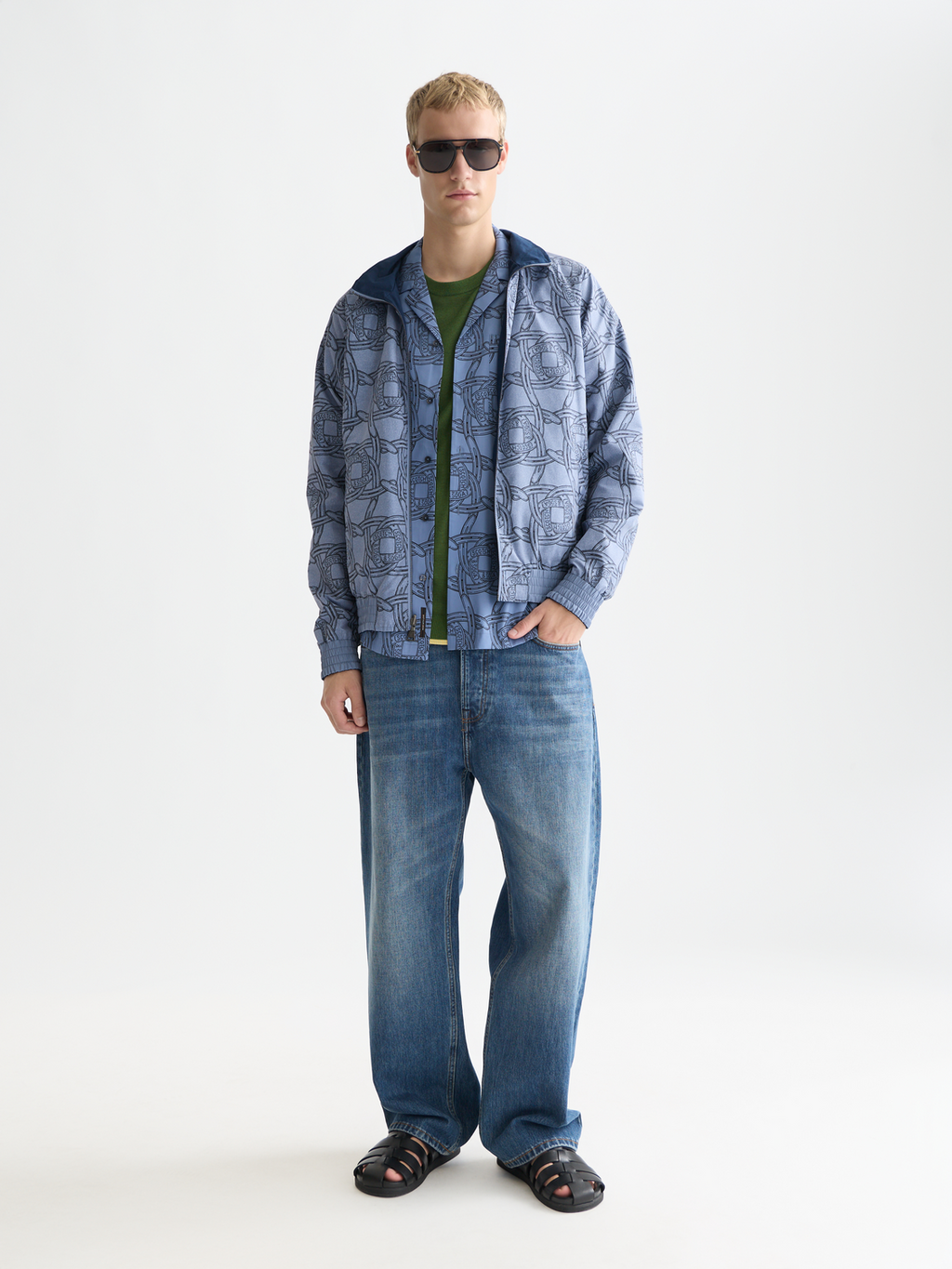 Reversible printed jacket