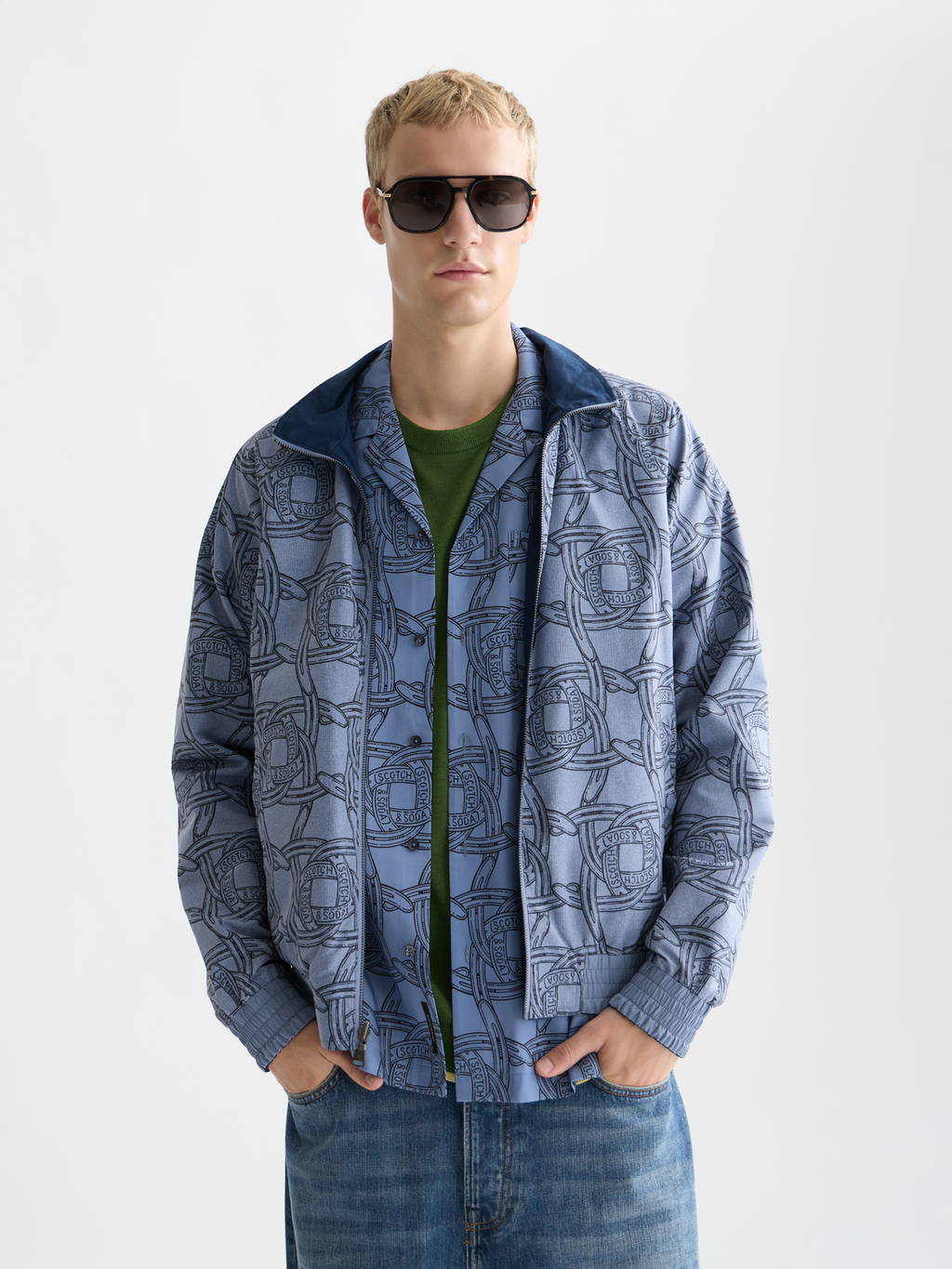 Reversible printed jacket