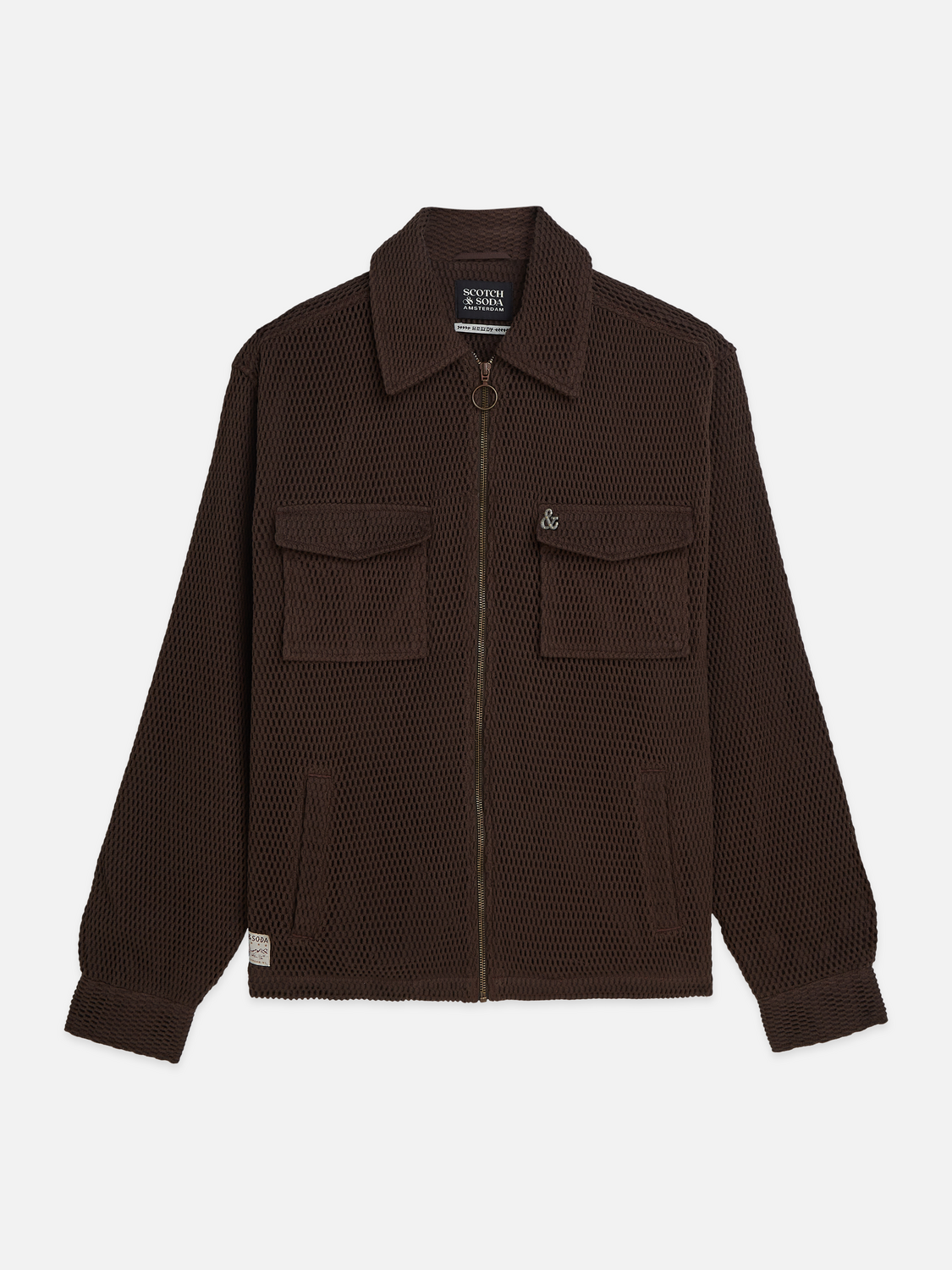 Structured overshirt