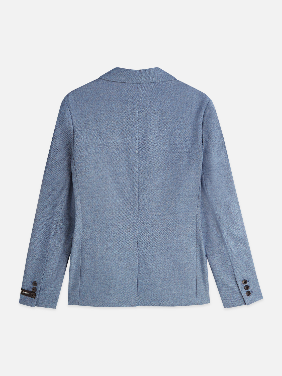 Structured weave regularfit blazer