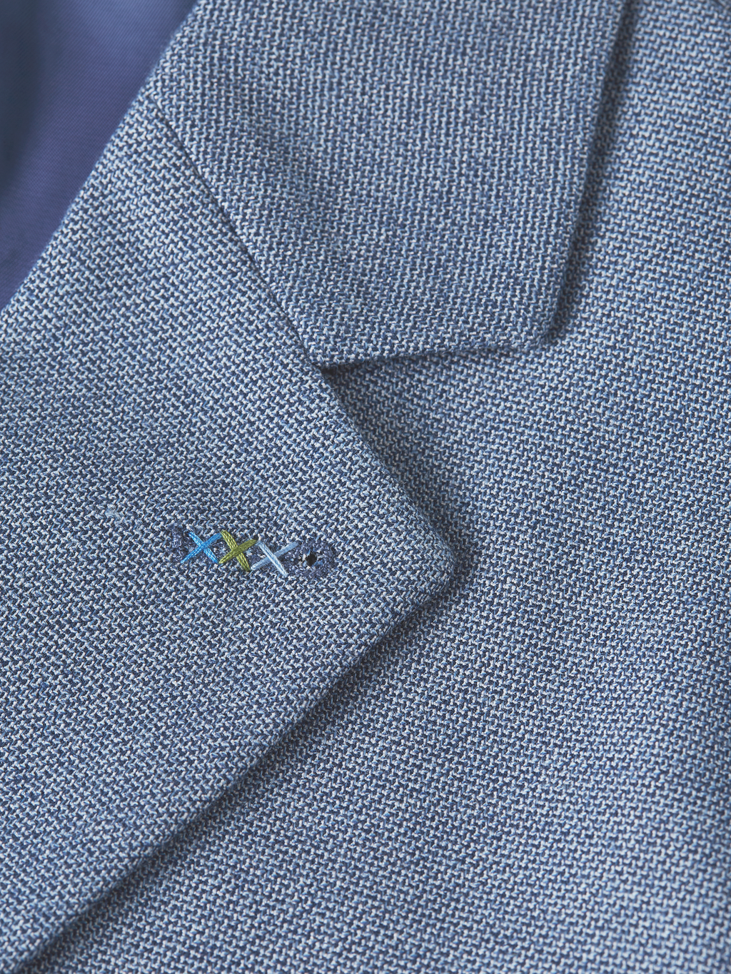 Structured weave regularfit blazer