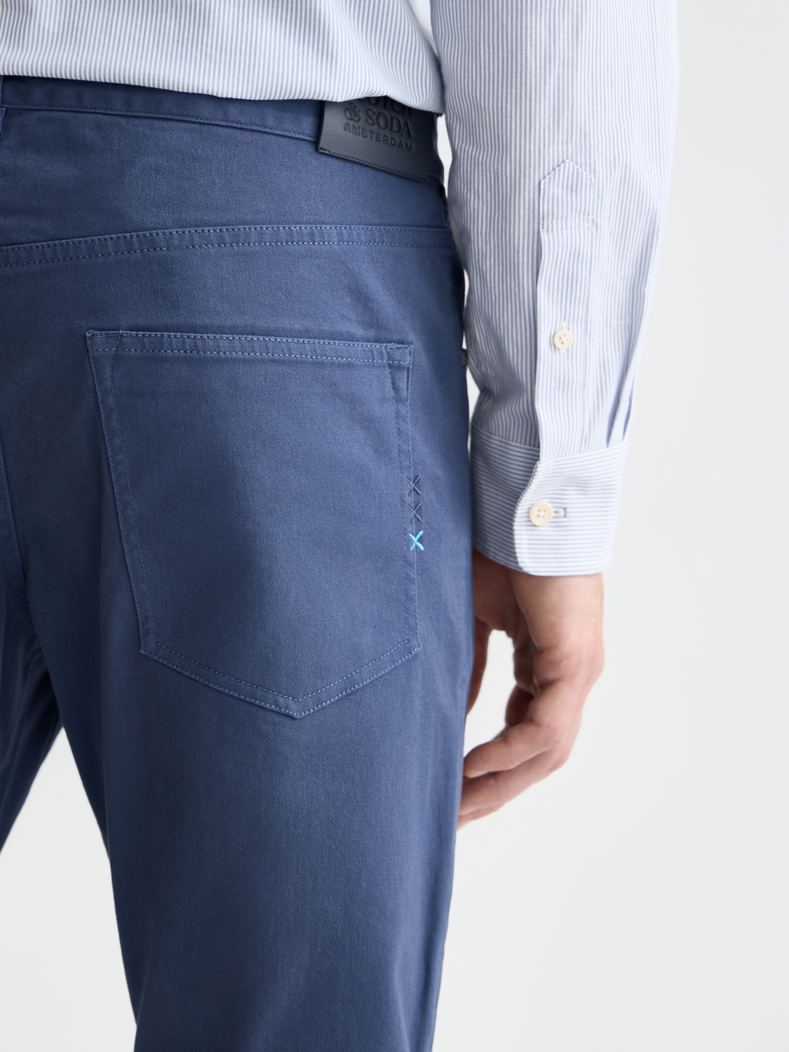 Ralston stretch cotton-twill pant
