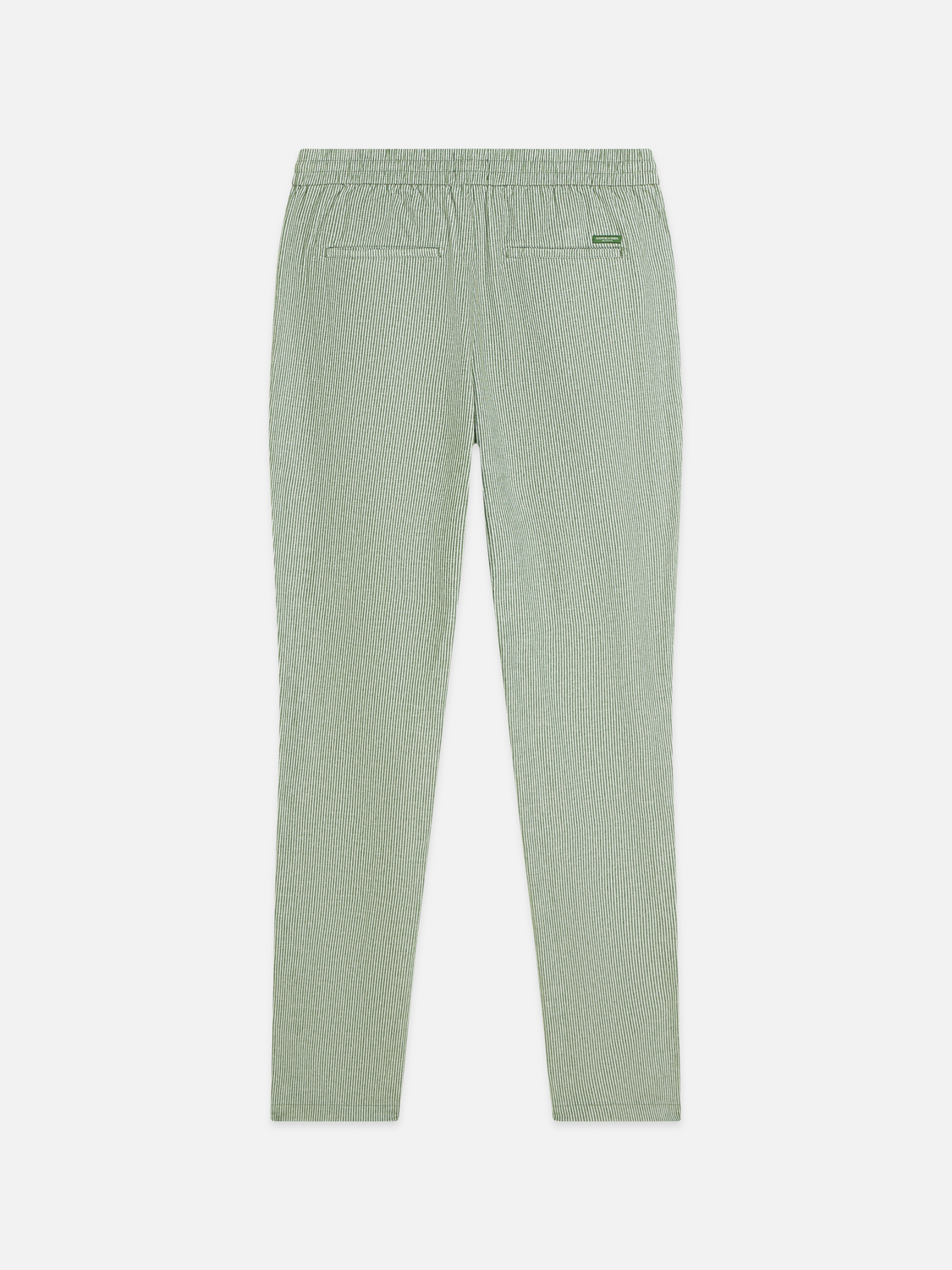 Warren striped cottonlinen regular straightfit jogger