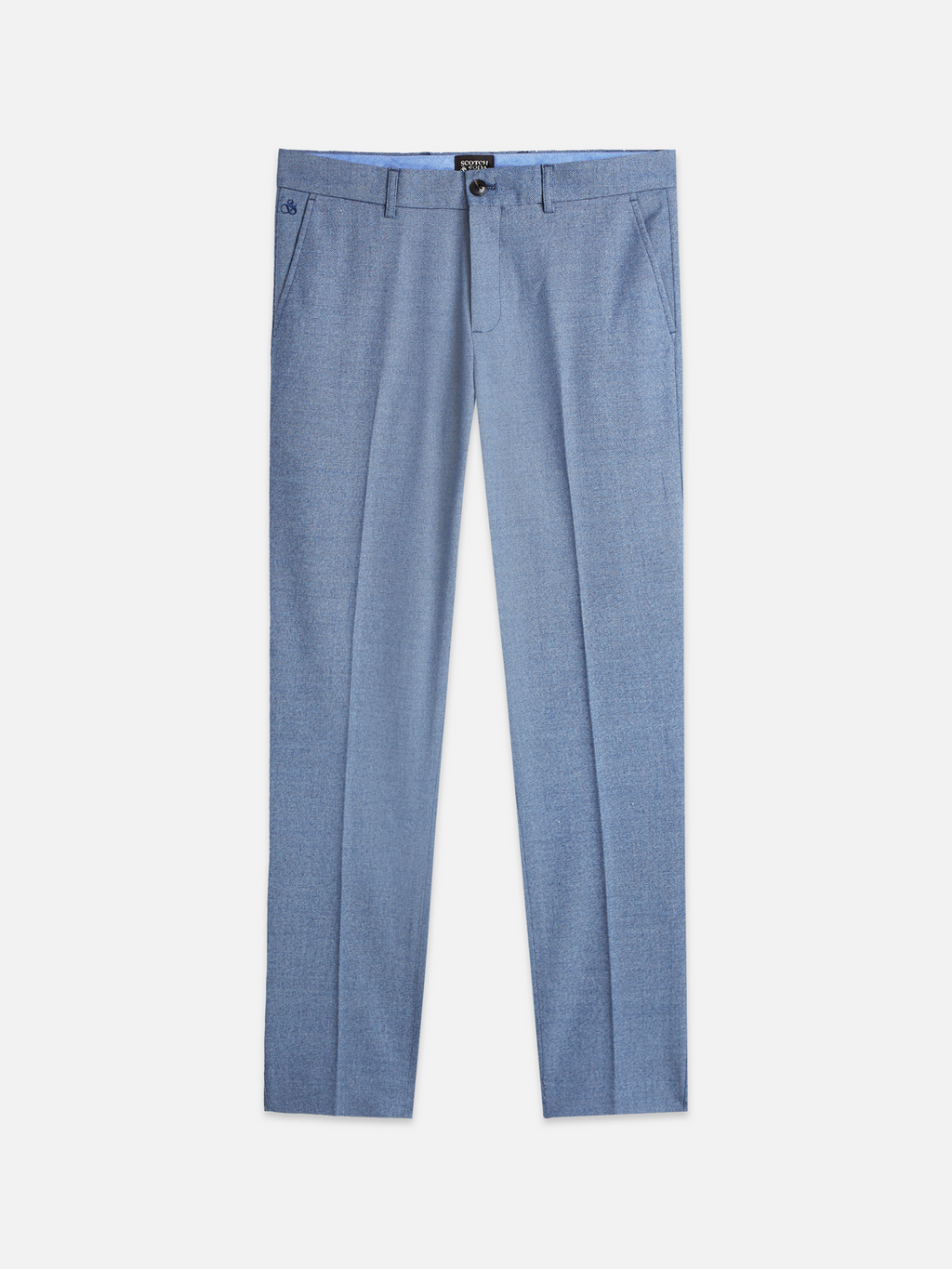 Mott structured weave tailored chino