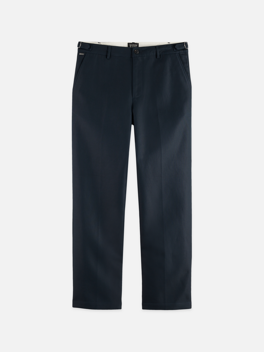 Otis cotton-twill relaxed straight chino