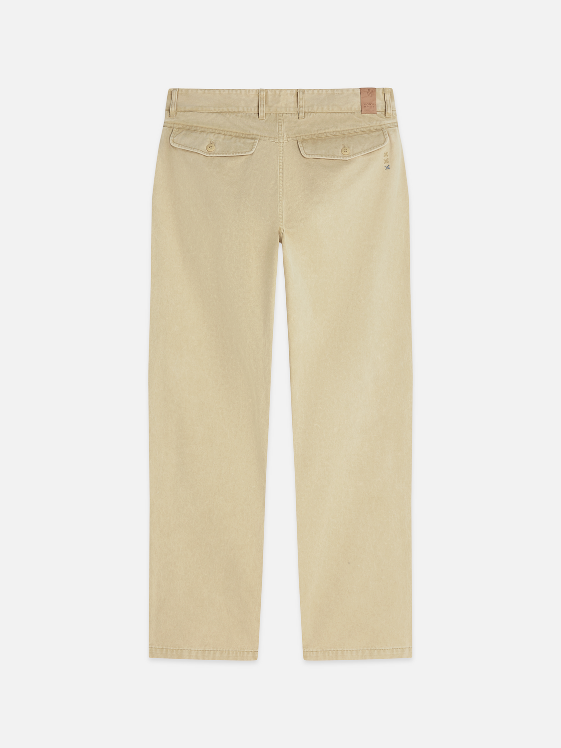 The Zee washed cotton twill worker pant