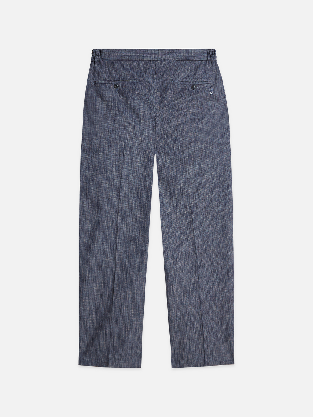 Oliver pleated linenblend relaxed straightfit jogger