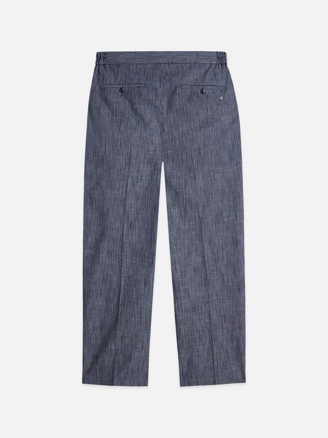 Oliver pleated linenblend relaxed straightfit jogger