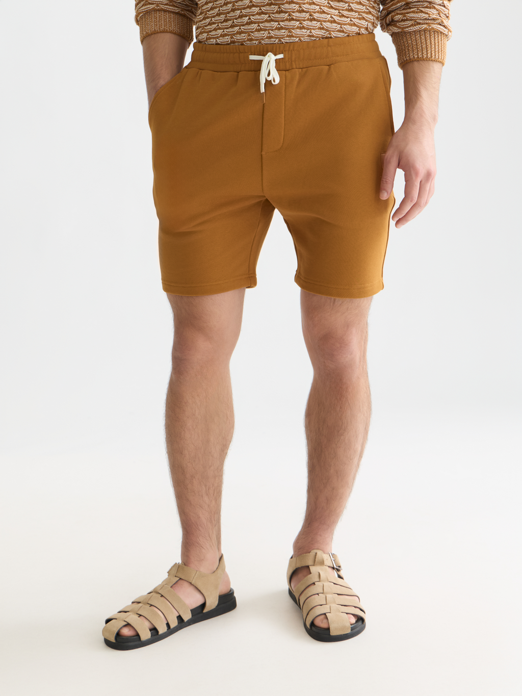 Logo badge sweatshorts